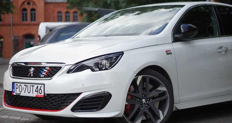 Peugeot 308 cena 52900 przebieg: 84000, rok produkcji 2015 z Poznań małe 37